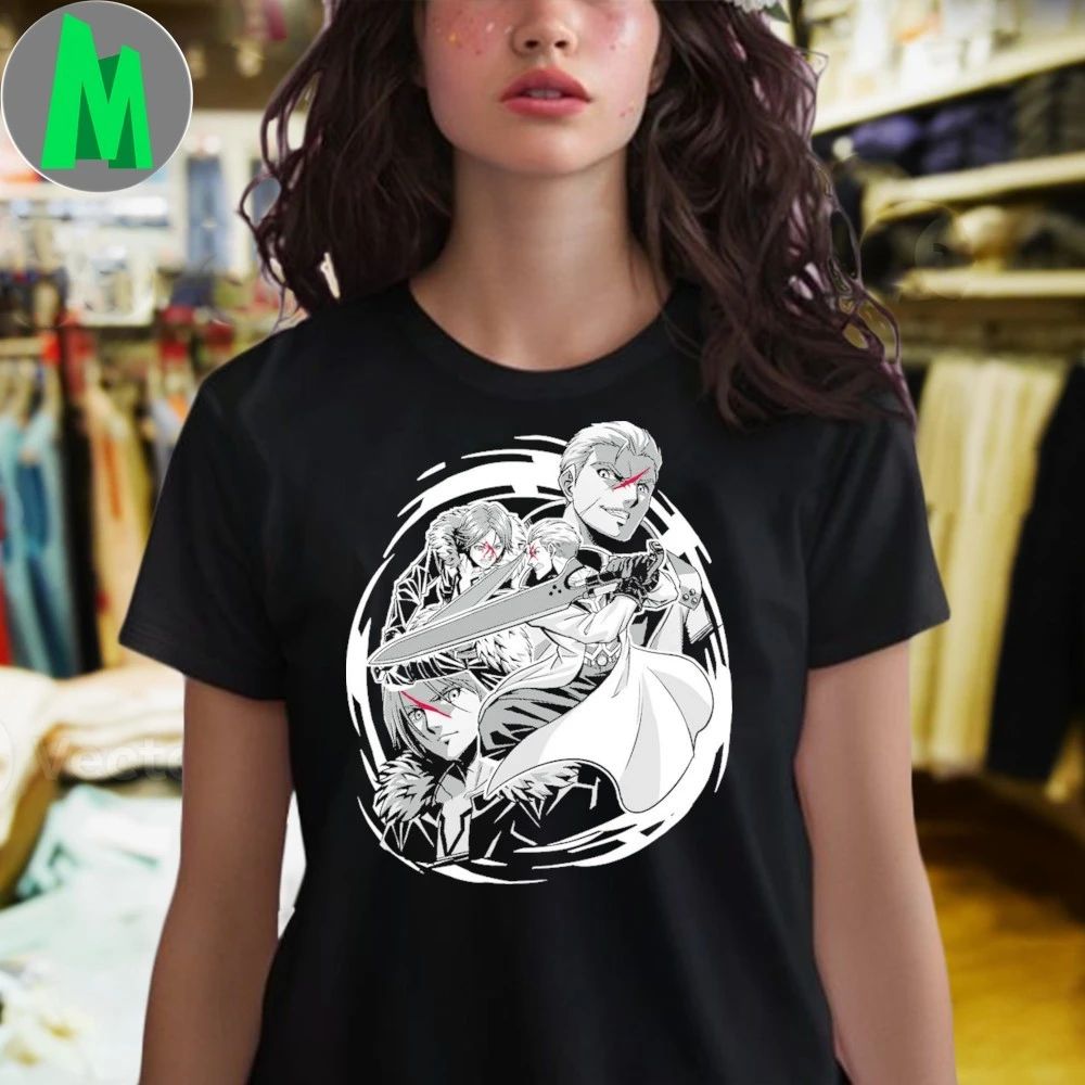 Seifer Almasy And Squall Leonhart Final Fantasy VIII Duel Shirt