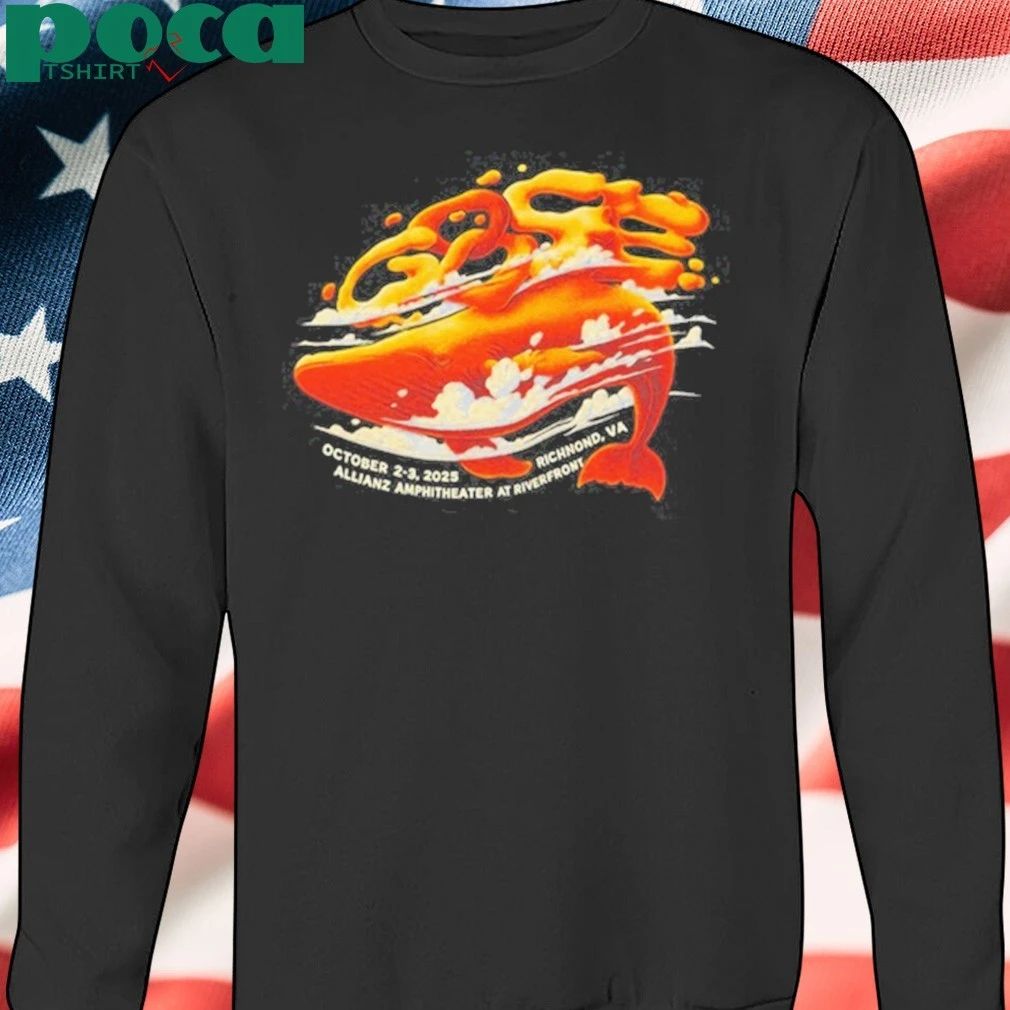 Goose Oct 2-3 2025 Richmond, VA Allianz Amphitheater at Riverfront Shirt