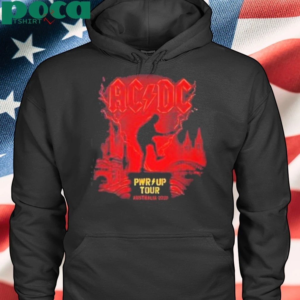 ACDC PWR Up Australia Tour 2025 Cities Tour Dates shirt