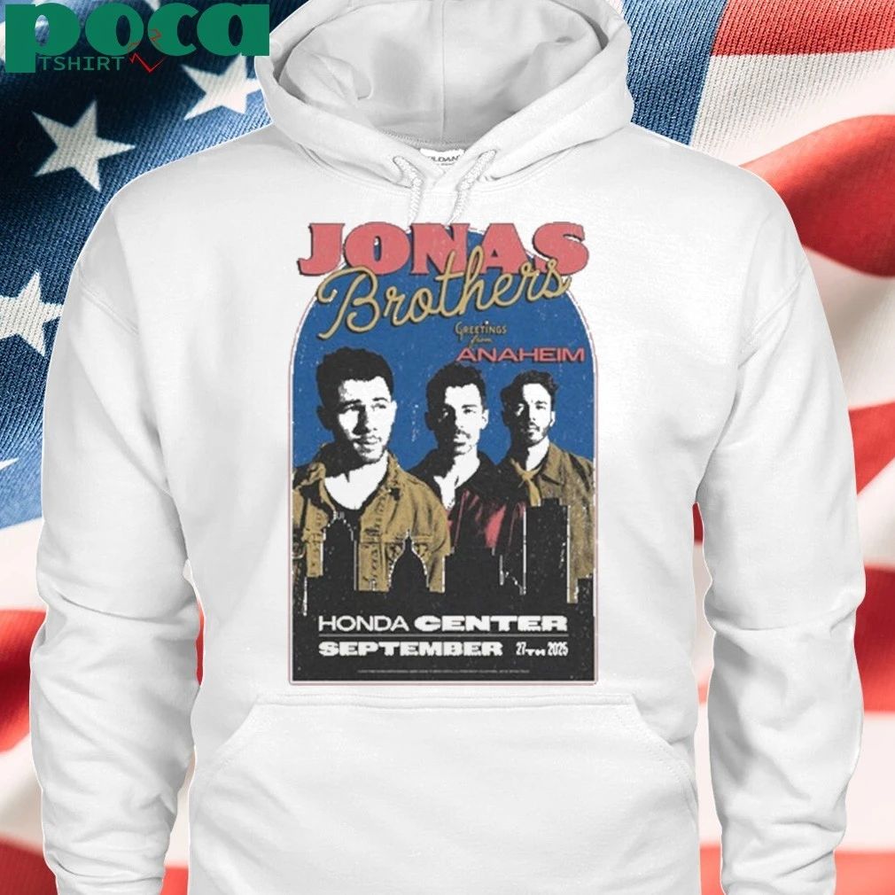 Jonas Brothers Sept 27 2025 Honda Center Anaheim, CA shirt