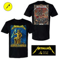 Metallica M72 Athens Tee For Olympic Stadium In Athens Greece On May 9 2026 Two Sided Shirt