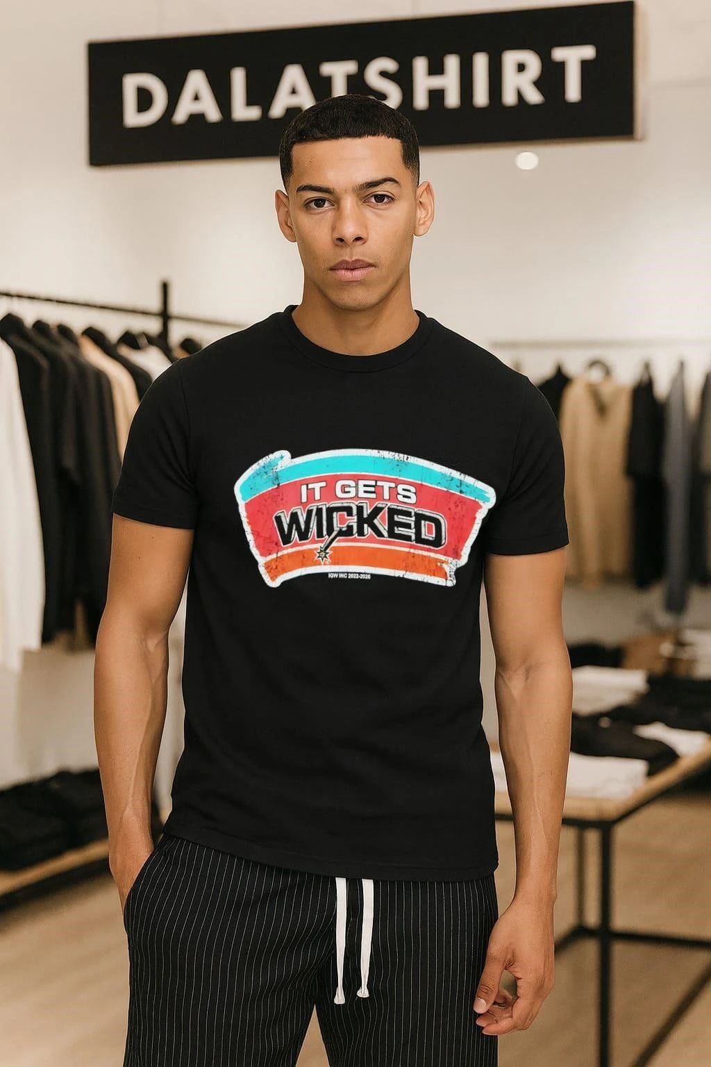 It Gets Wicked Spurs Fiesta Distressed T-Shirt