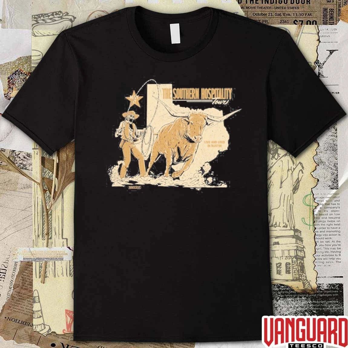 Whiskey Myers Pop Up Shop Tees The Southern Hospitality Tour in Austin May 17, 2026 Event Ceramic t-shirt