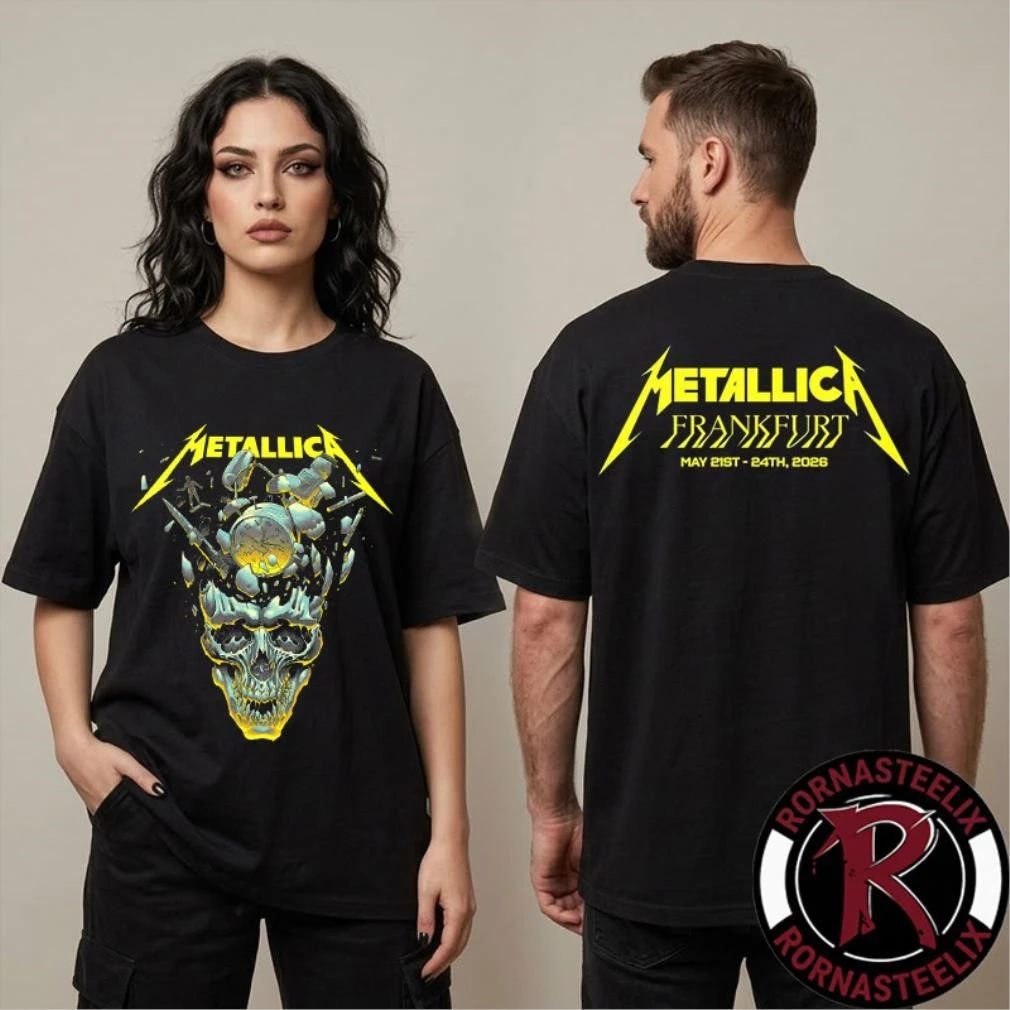 Metallica M72 Frankfurt At Deutsche Bank Park Two Nights On May 21 24 2026 M72 World Tour 2026 Shirt