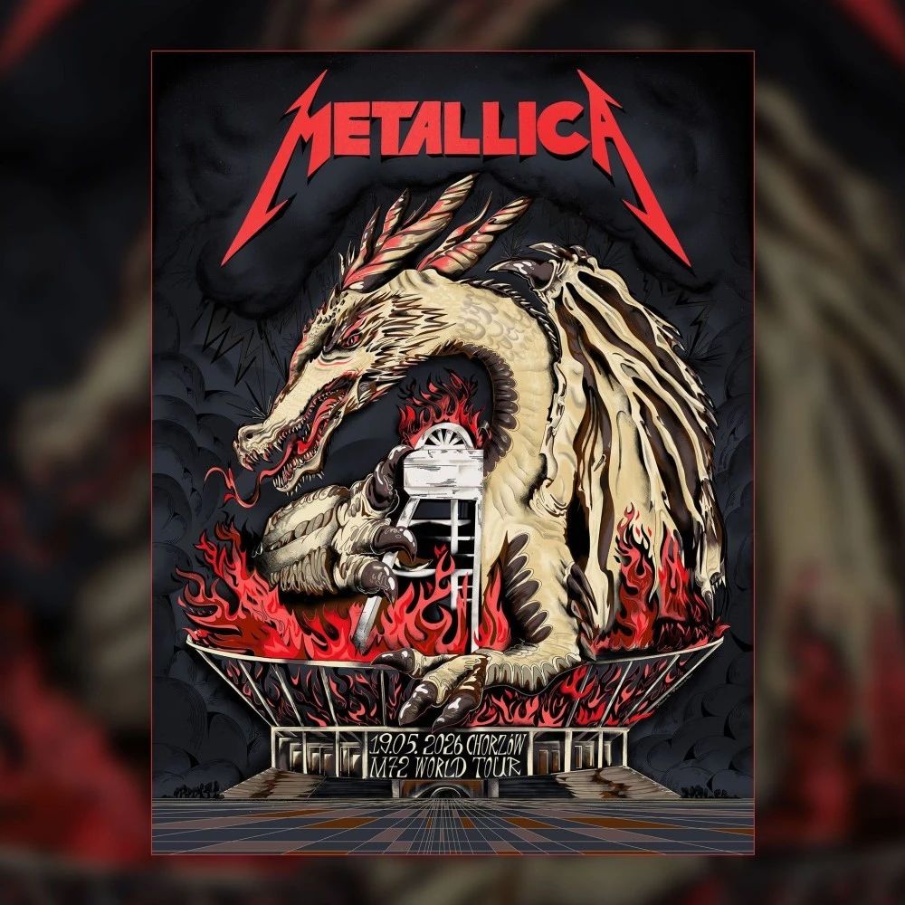 Metallica M72 Chorzow Pop-Up by Karol Banach