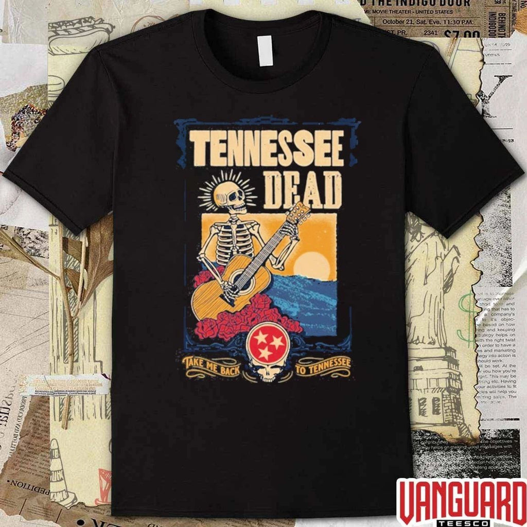 Grateful Dead Pop-Up Shop Now Tennessee United States of Dead Take Me Back To Tennessee t-shirt