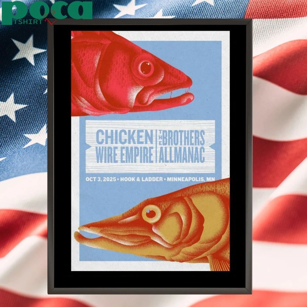 Chicken Wire Empire Tour Minneapolis, Minnesota 2025 Poster Shirt