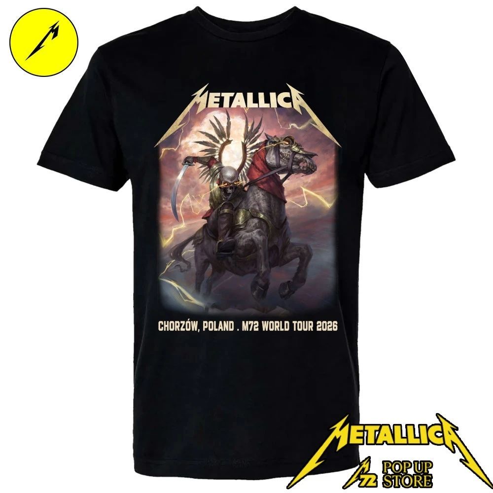 Metallica Chorzów Poland May 19 2026 Limited-Edition Concert T-Shirt