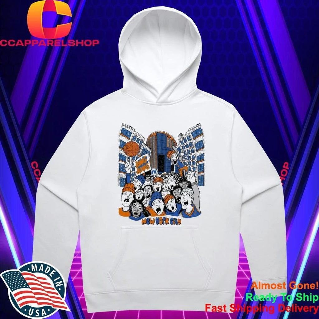 New York City Knicks basketball fan bing bong NYC shirt