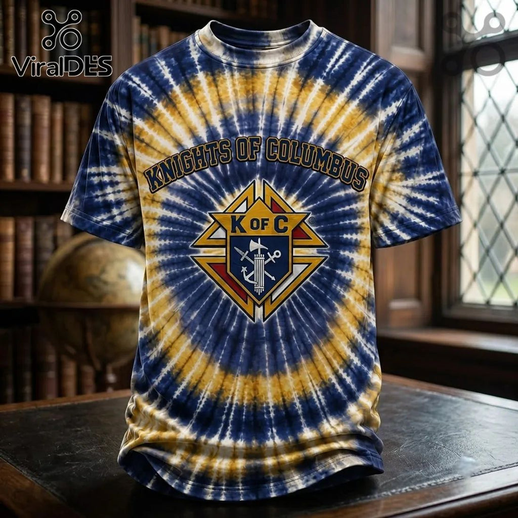Knights of Columbus Premium Tie Dye T-Shirt