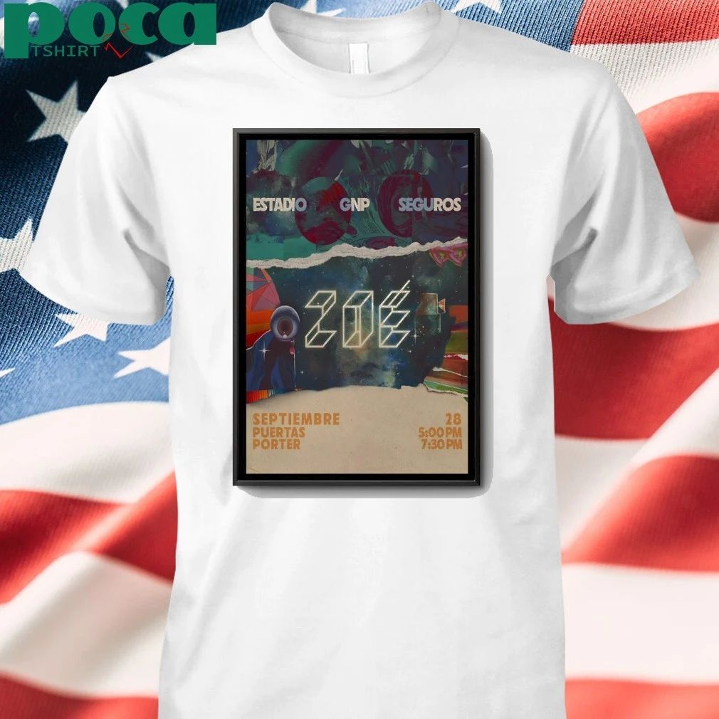 ZOÉ Sep 28 2025 Estadio GNP Seguros Mexico City Poster shirt