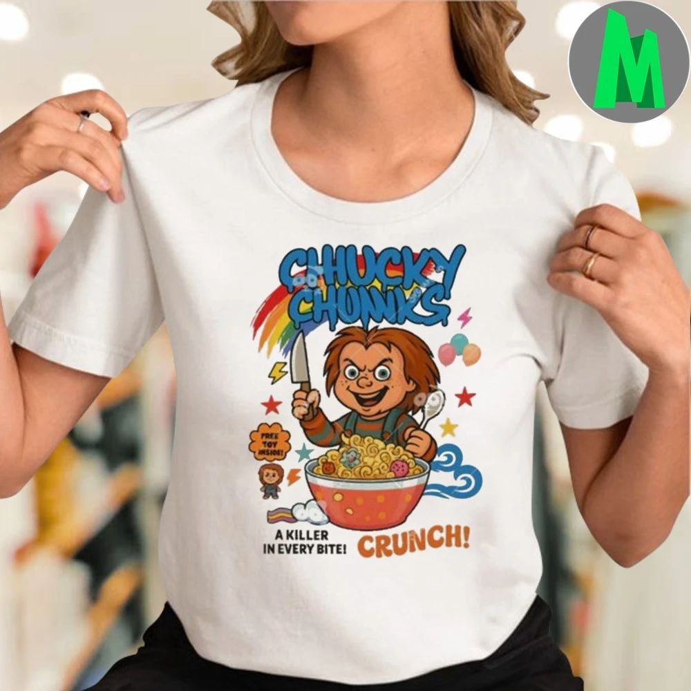 Chucky Chunks Chucky Horror Cereal Halloween Shirt
