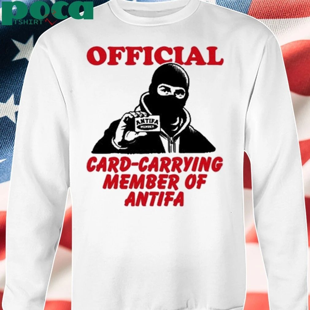 Card Carrying Member Of Antifa Shirt