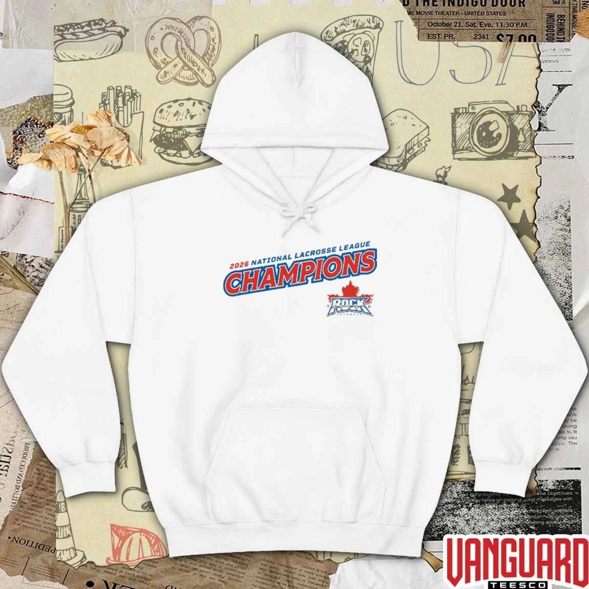 Toronto Rock 2026 National Lacrosse League Champions Trophy t-shirt