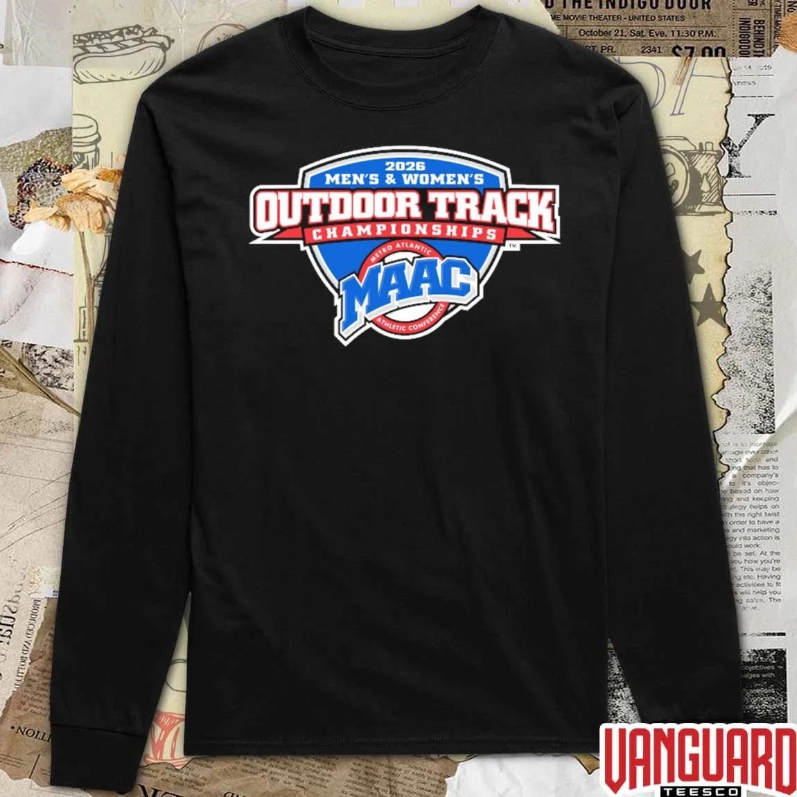 2026 MAAC Men’s & Women’s Outdoor Track & Field Championship Logo t-shirt