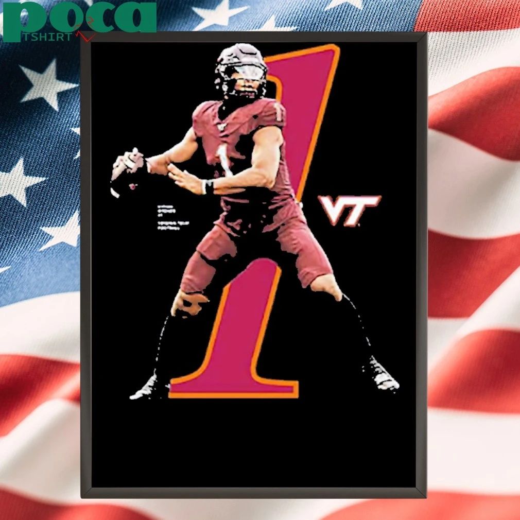 Kyron Drones Virginia Tech Hokies Breakthrough Series Nil T-shirt