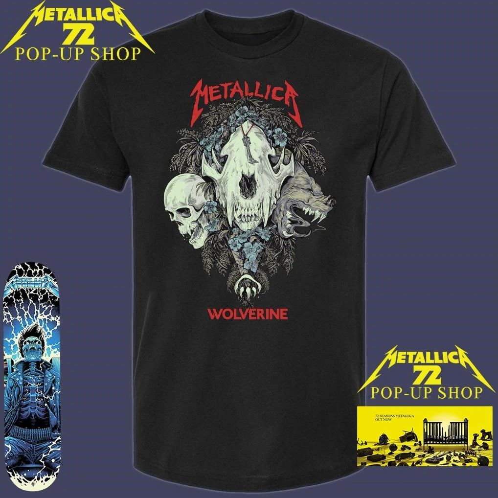 Wolverine x Metallica Scholars Skull Graphic T-Shirt