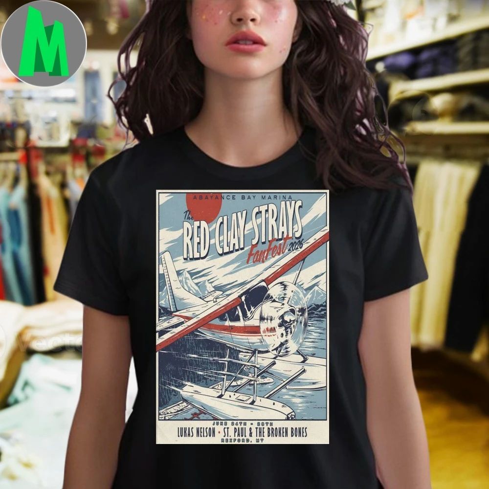 The Red Clay Strays Rexford Mt Jun 24-28 2026 Poster Shirt