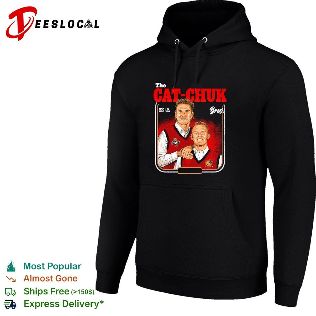 The Cat-Chuk Bros Florida Panthers Matthew Tkachuk T-shirt