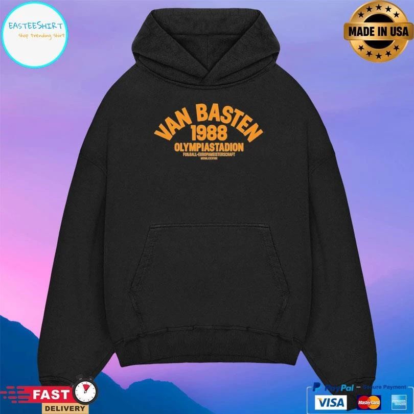 Van Basten 1988 Olympiastadion Fubball-Europameisterschaft MCMLXXXVIII T-shirts
