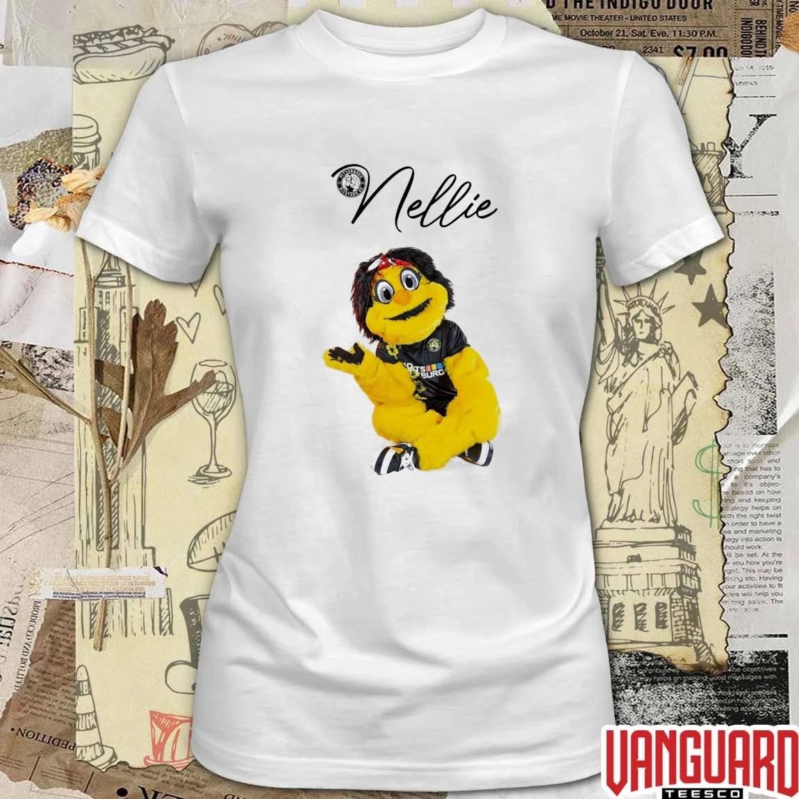 2026 Nellie Pittsburgh Riveters SC Mascot t-shirt