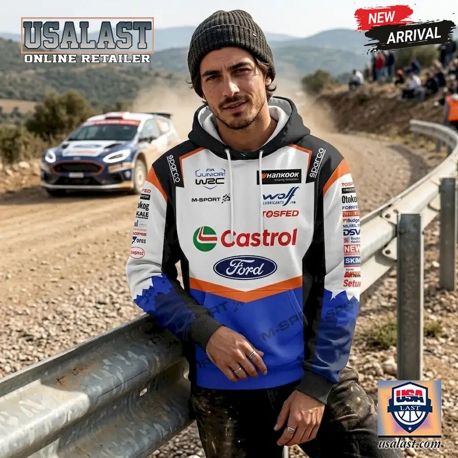 Ali Türkkan WRC3 Racing Apparel Hoodie Shirt