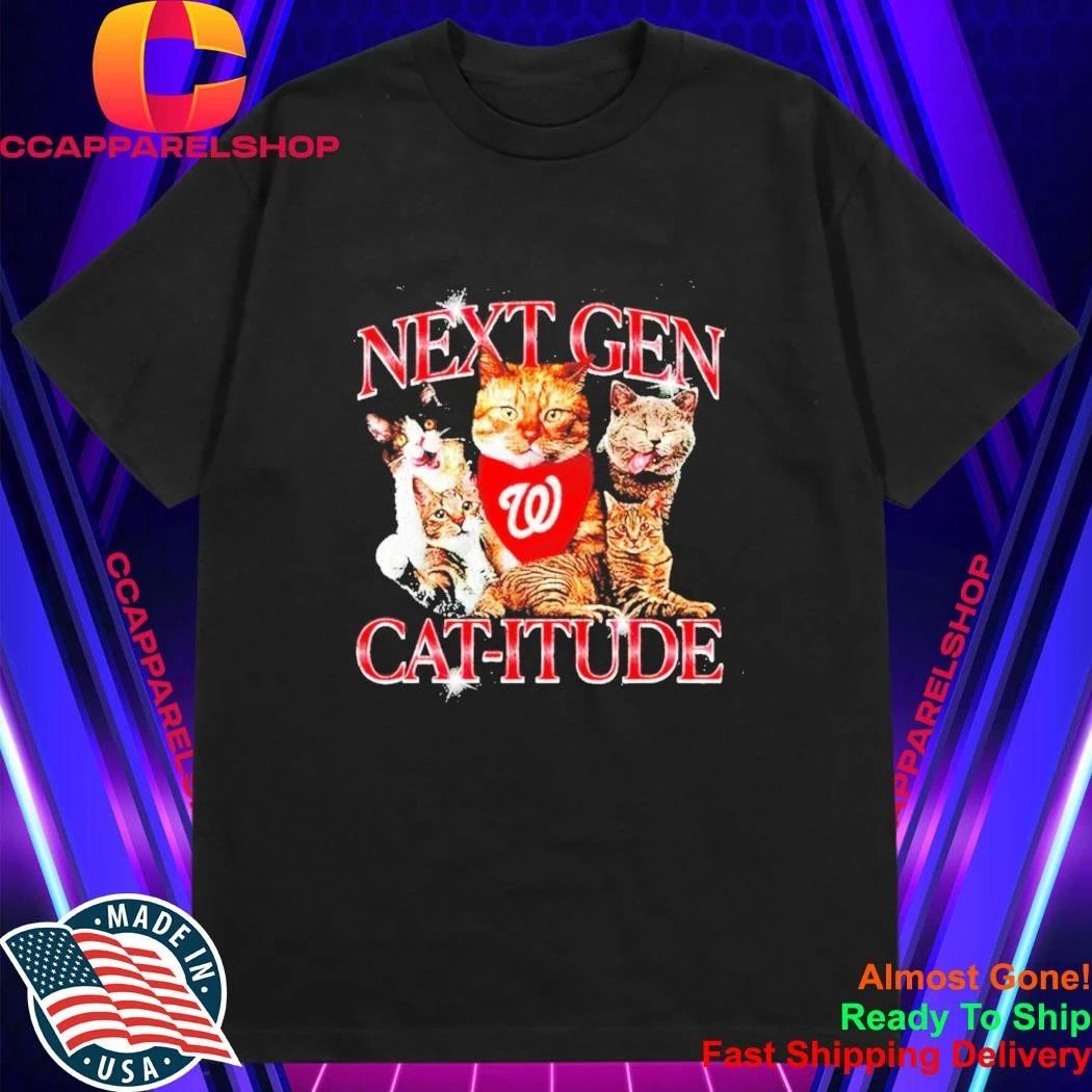 Nationals Caturday Next Gen Catitude 2026 Shirt