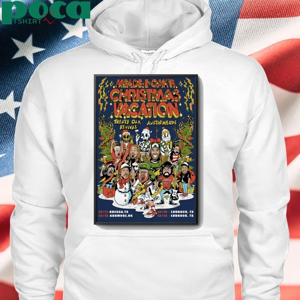 Austin Meade And Treaty Oak Revival Dec 12 2025 Ardmore OK Poster shirt