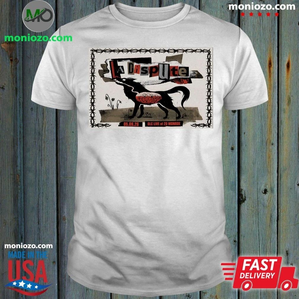 LA Dispute Grand Rapids MI Event On May 9 2026 Poster Shirt