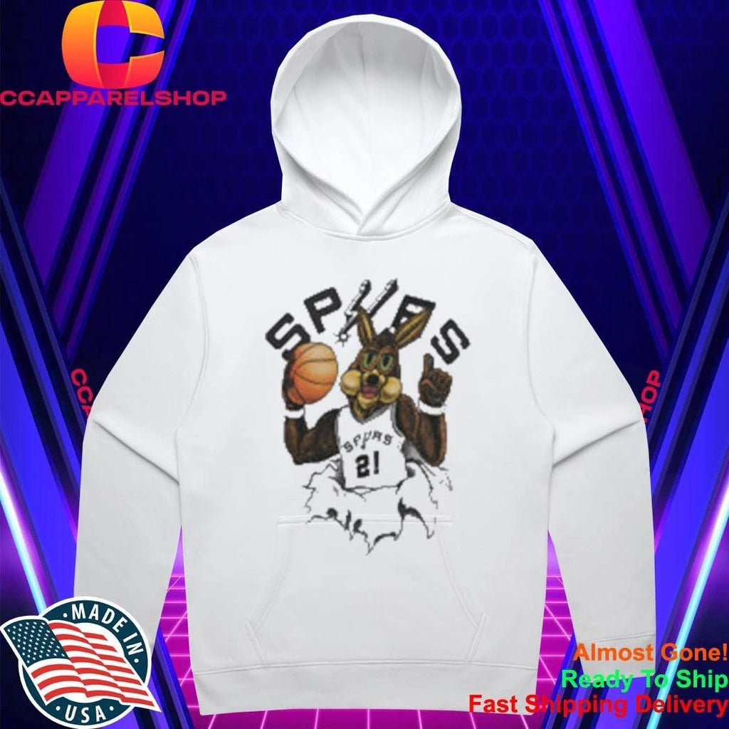 San Antonio Basketball Spurs Bunny 21 Shirt