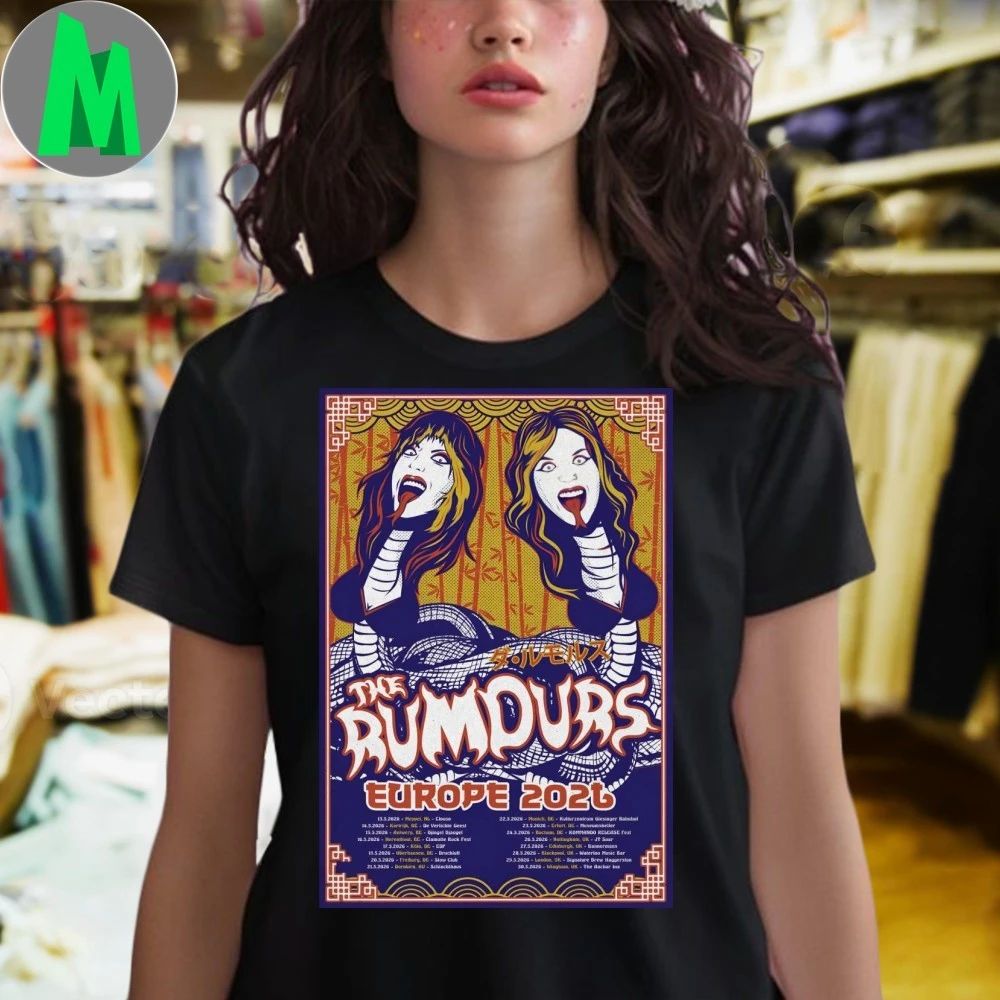 The Rumours Tour Europe 2026 Poster Shirt
