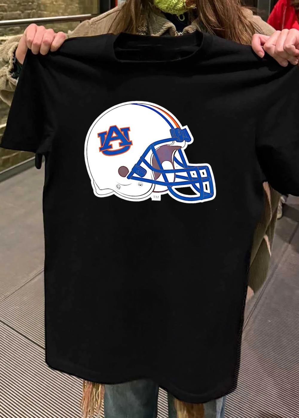 Auburn Tigers American Football helmet shirt