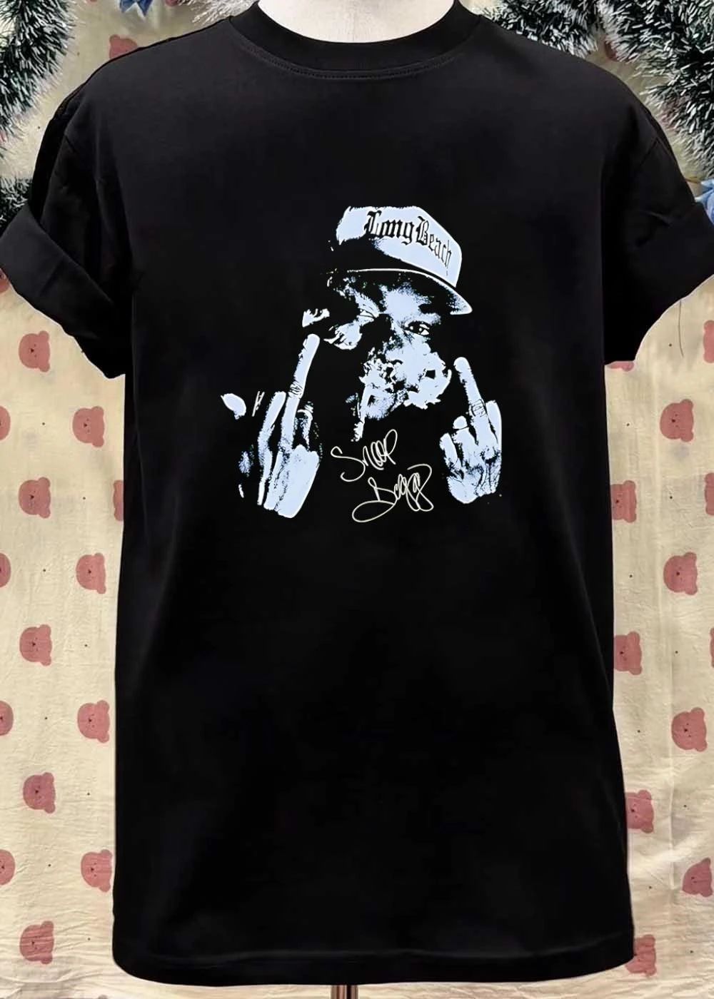 Snoop Dogg Long Beach Unfiltered Vibe Middle Fingers Up 2026 Icon Shirt