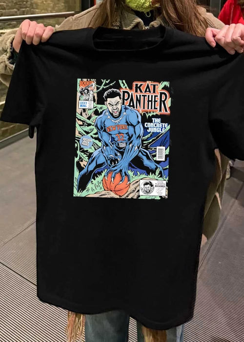 2026 Playoffs Bockanda Kat Panther The Concrete Jungle New York 32 Shirt