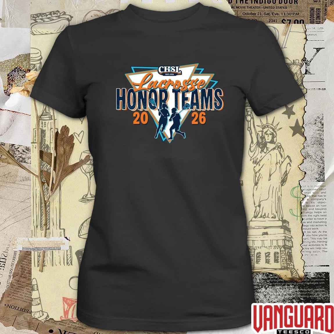 2026 CHSL Lacrosse Honor Teams Logo t-shirt