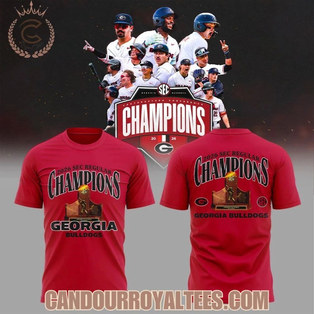 Georgia Bulldogs Are The 2026 SEC Regular Season Champions Shirt