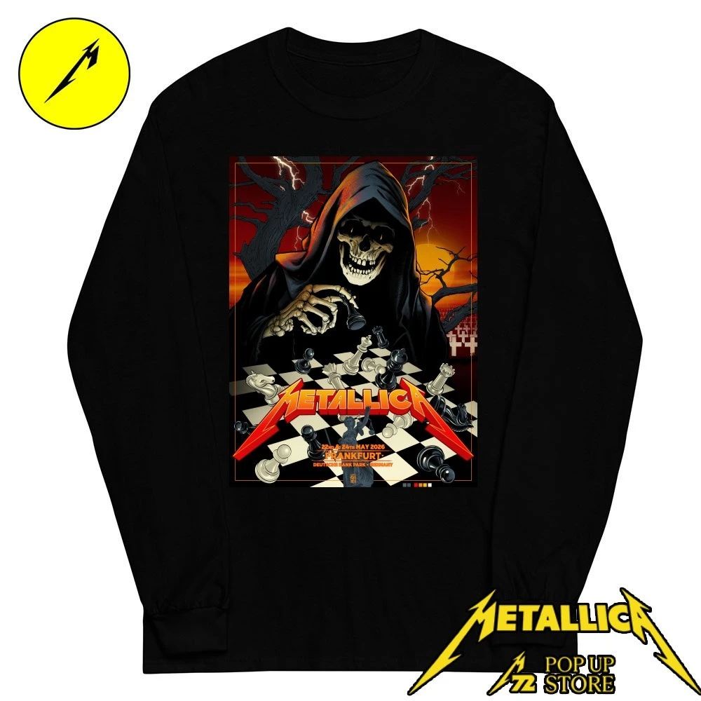 Metallica Frankfurt Germany Deutsche Bank Park Shirt – May 22 & 24 2026 Concert Tee