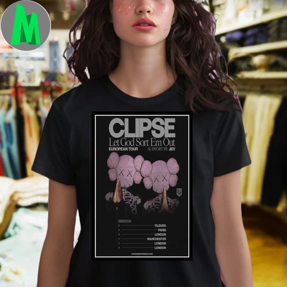 Clipse European Tour Nov 2025 Poster Shirt
