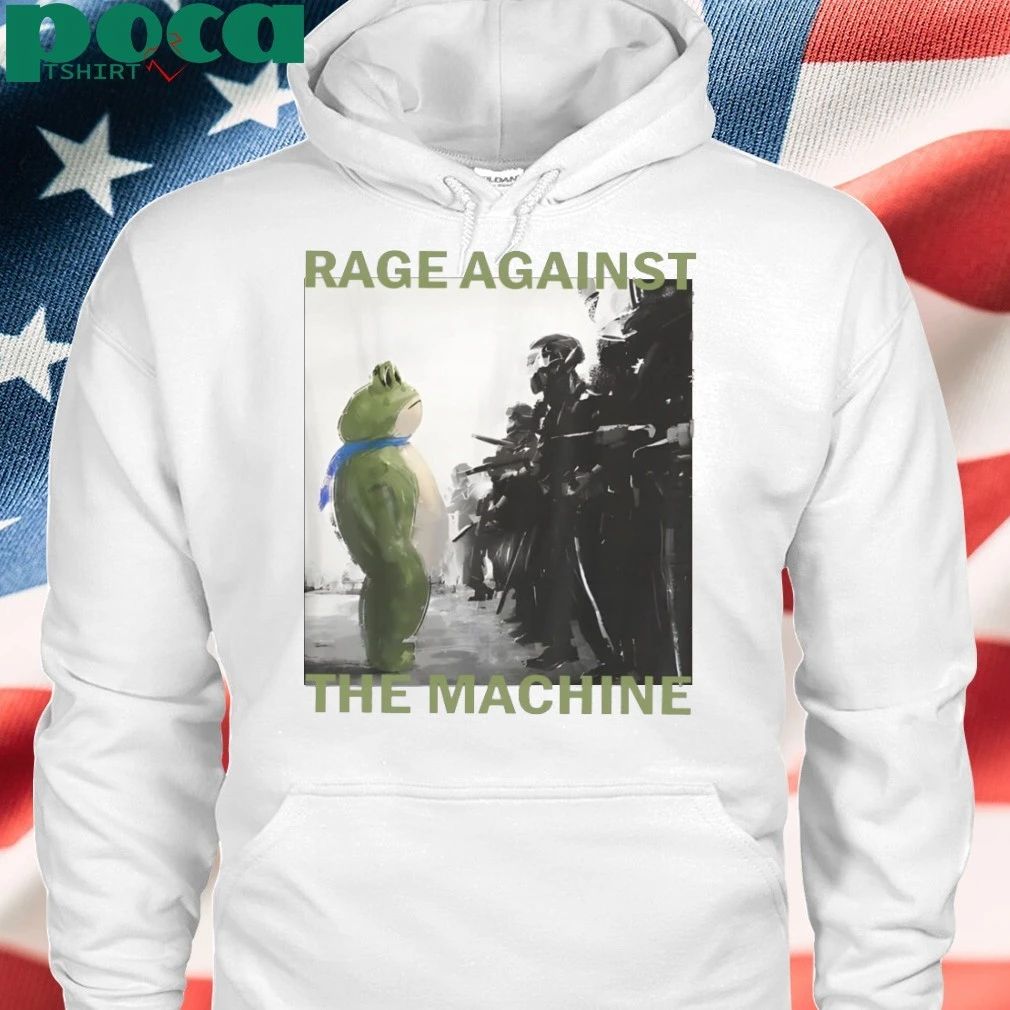 Portland Frog Protest 2025 Rage Against The Machine T-shirt
