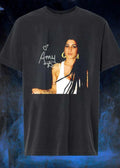 Amy Winehouse Autograph Heart Shirt