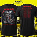 Metallica Pop-Up Shop Glasgow Shirt – 2026 M72 World Tour US & Europe Cities List Concert Schedule – Landon Armstrong Art