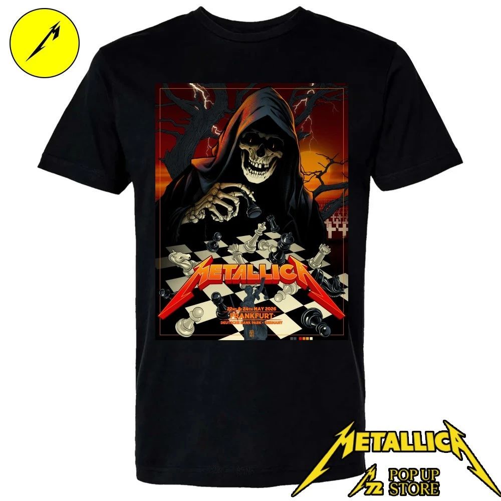 Metallica at Deutsche Bank Park in Frankfurt, Germany, on May 22 and 24, 2026 limited edition Shirt