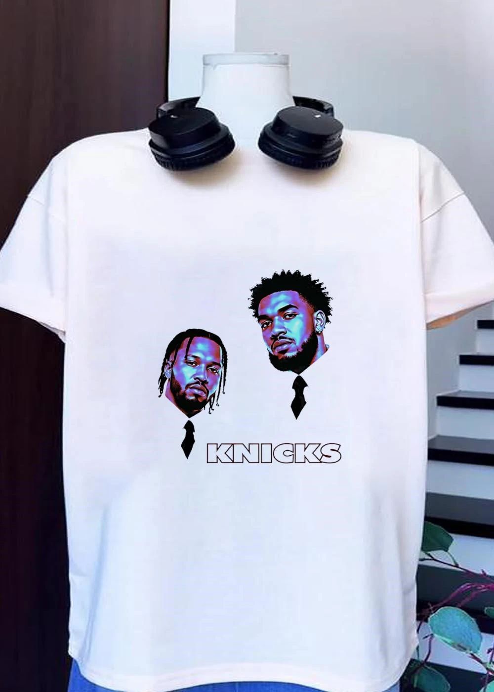 Knicks Jalen Brunson Karl-Anthony Towns Vintage shirt