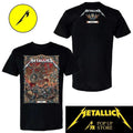 Metallica M72 Athens Pop-Up Shop Greece At Olympic Stadium May 9, 2026 by Juan Ma Orozco Shirt Two Sided
