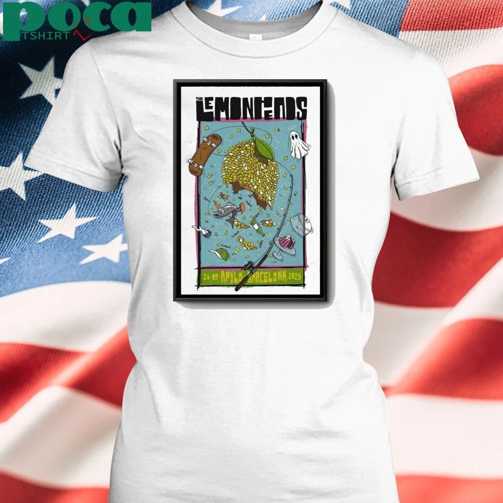 The Lemonheads Sept 26 2025 Apolo Barcelona Poster shirt