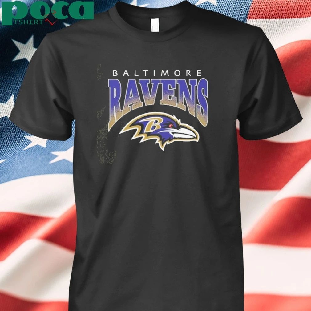 Baltimore Ravens Logo 2025 Crewneck T-shirt