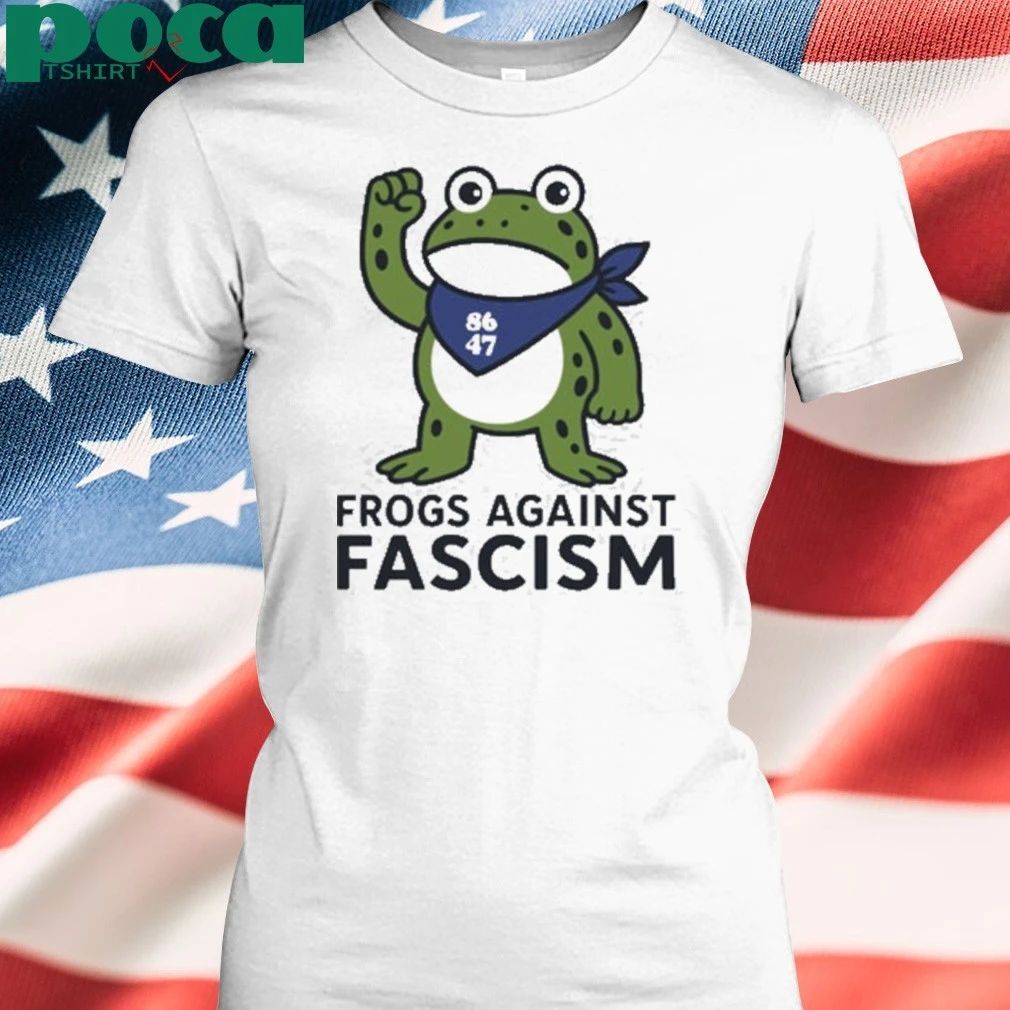 Portland Frog Frogs Against Fascism T-shirt