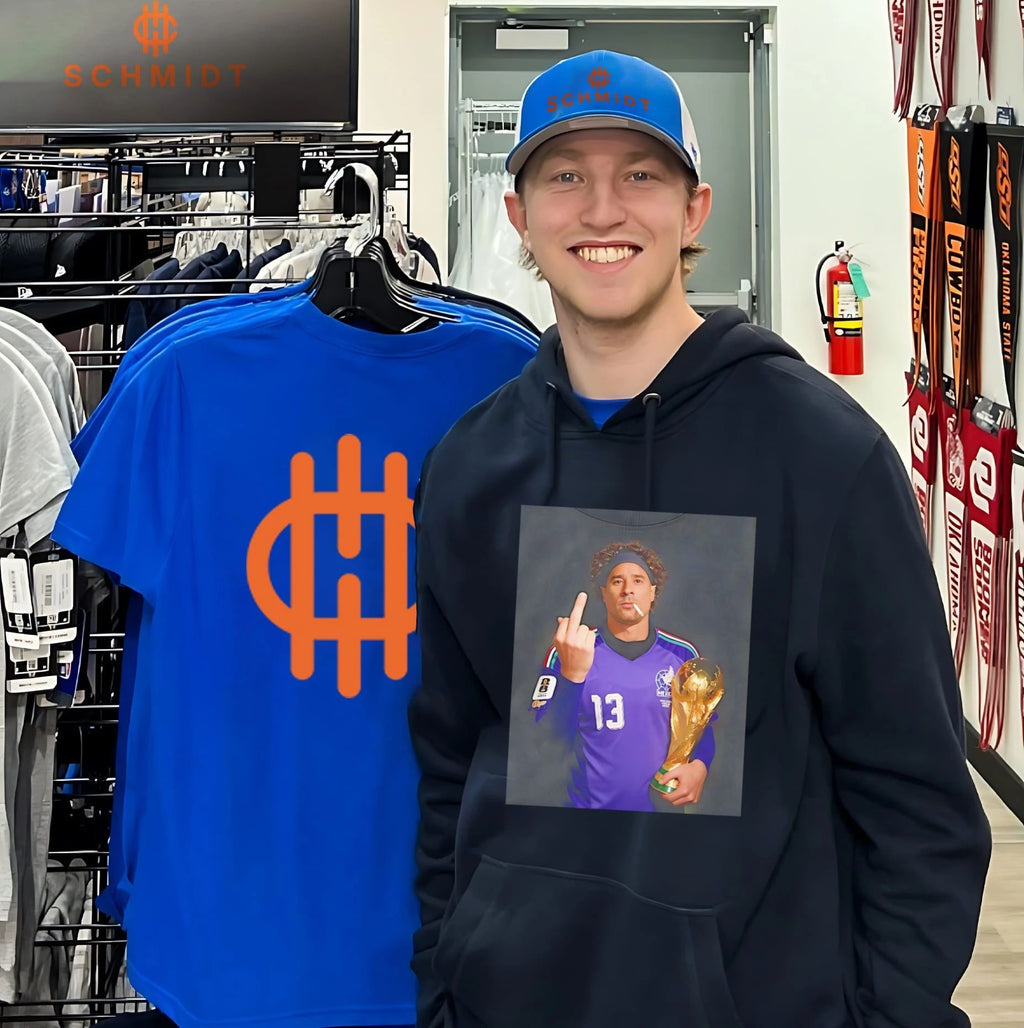 Memo Ochoa middle finger 2026 World Cup Champions trophy shirt