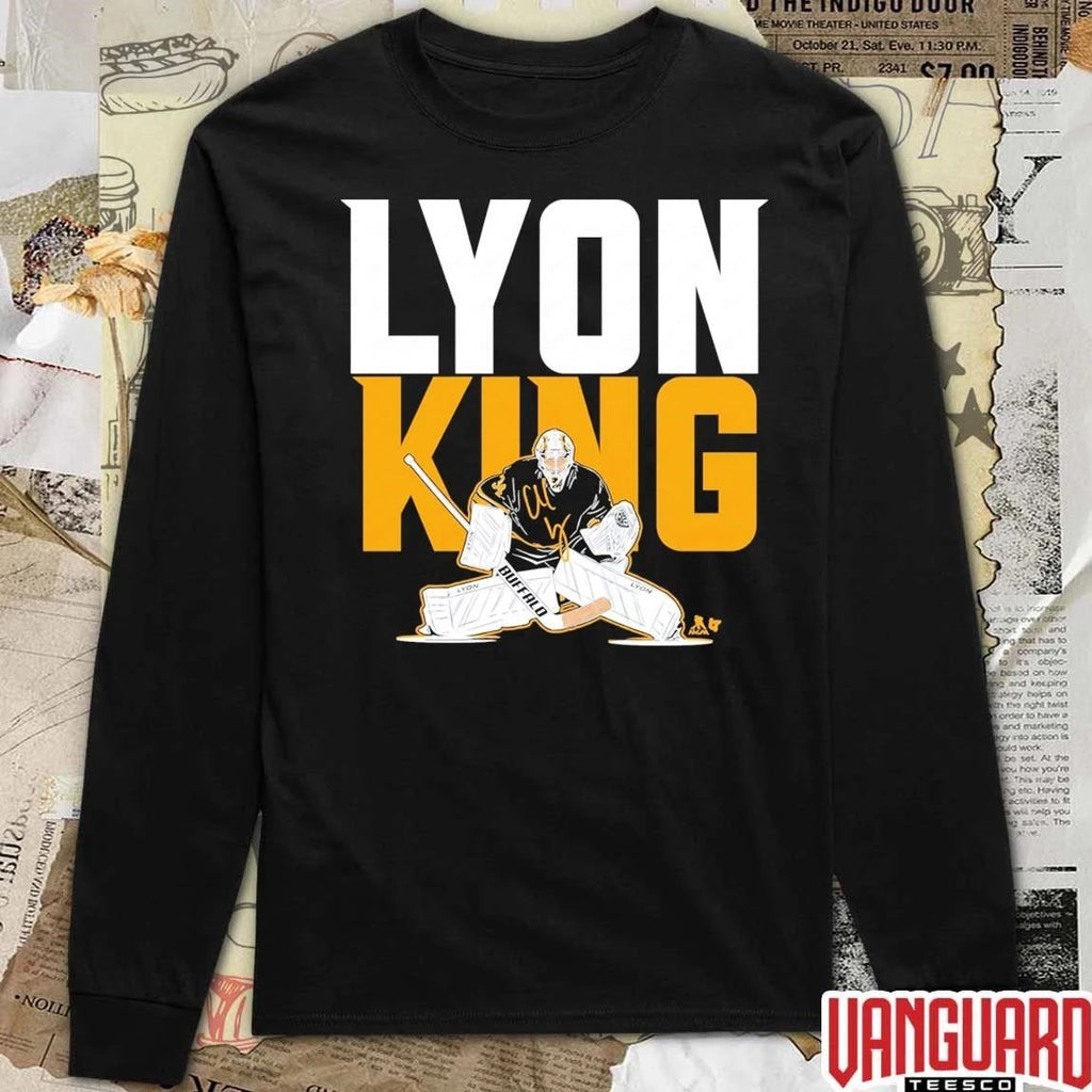Alex Lyon The Goalie King Carolina Hurricanes 2026 NHL Hockey t-shirt
