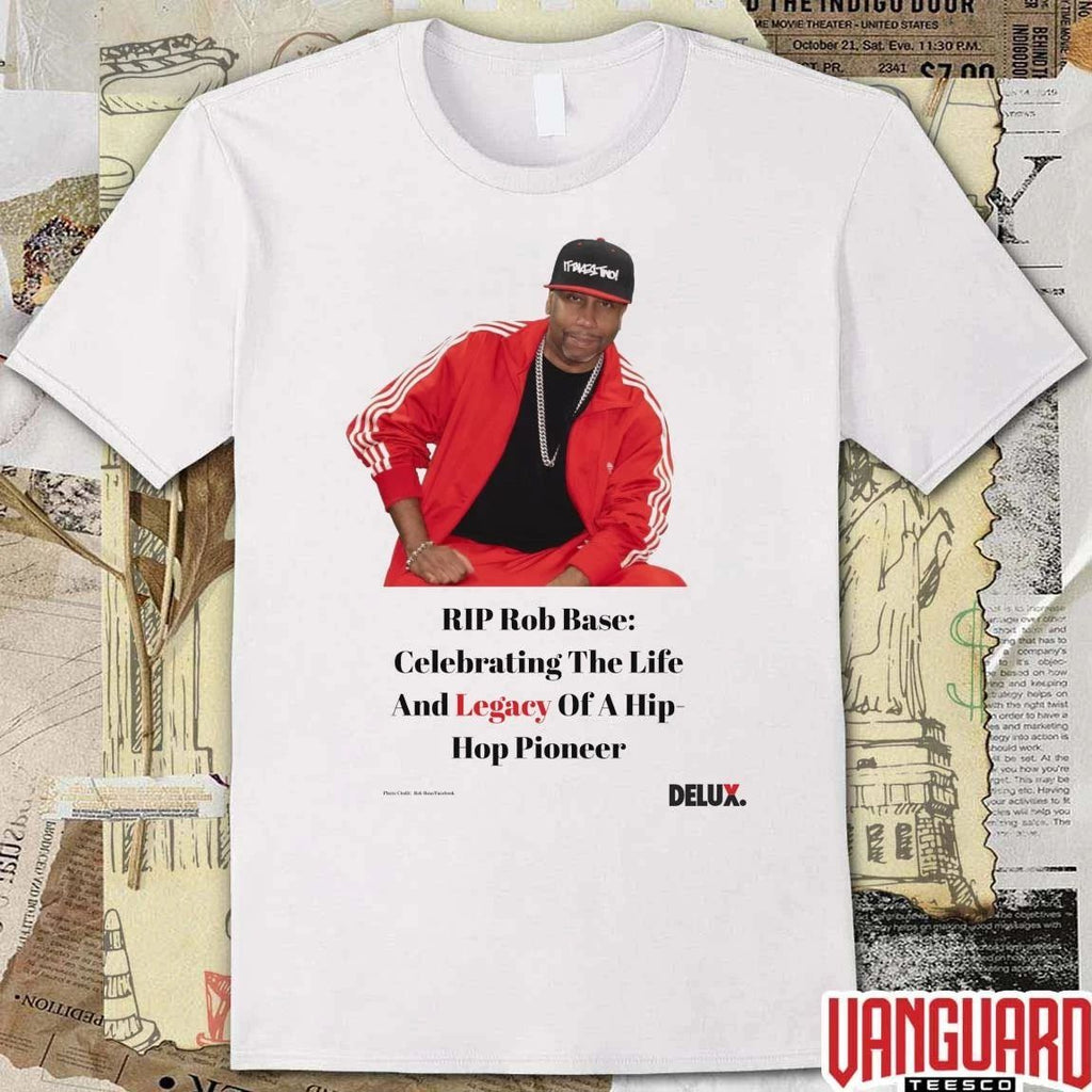 RIP Rob Base Celebrating The Life And Legacy Of A Hip-Hop Pioneer t-shirt
